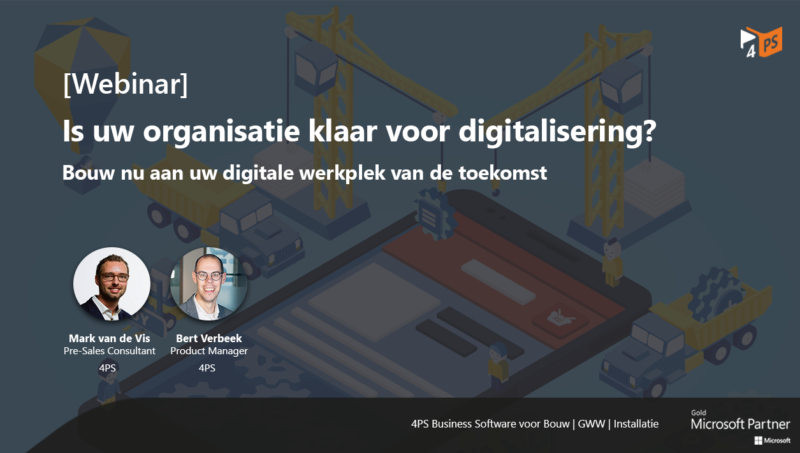 Is uw organisatie klaar voor digitalisering?