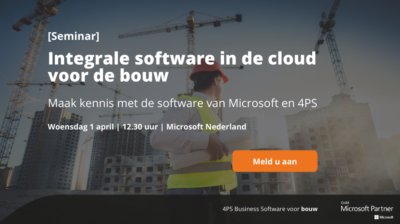 Seminar cloudsoftware voor de bouw