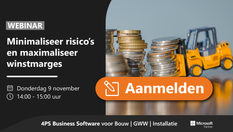 Webinar: Minimaliseer risico’s en maximaliseer marges