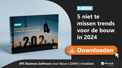 E-book: 5 niet te missen trends voor bouwnijverheid in 2024