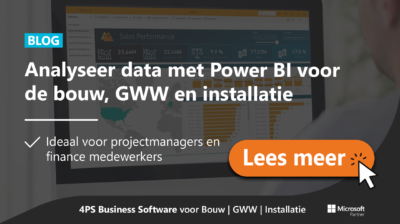 Dashboards en rapportages in Power BI voor de bouw