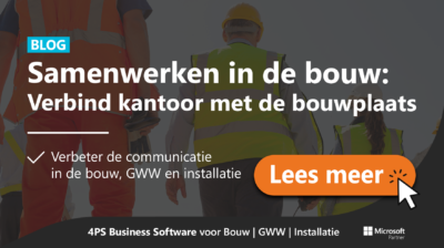 Beter samenwerken in de bouw doe je met moderne technologie