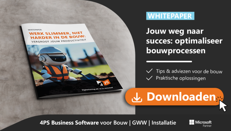 Whitepaper: Werk slimmer en vergroot jouw productiviteit bouw