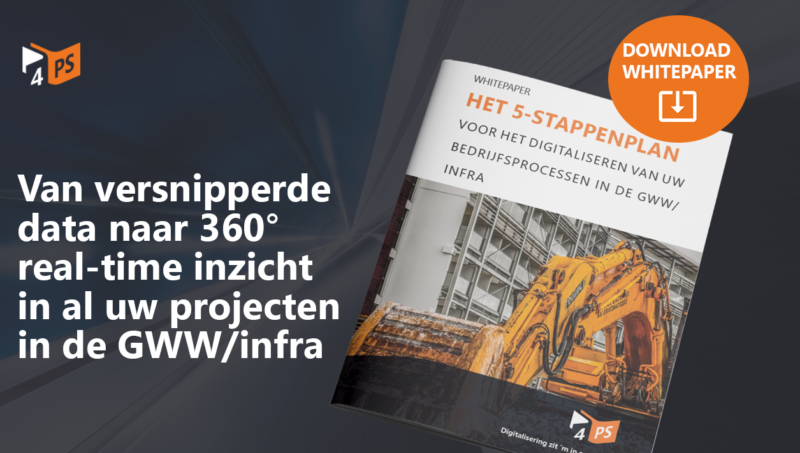 Het 5-stappenplan voor de GWW/infra