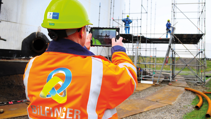 Bilfinger live met 4PS en Be-Sync Portaal