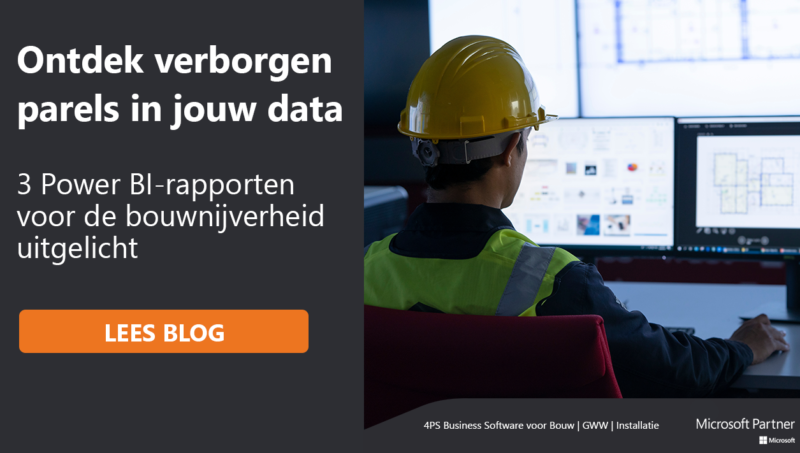 3 handige Power BI-rapporten voor de bouwnijverheid