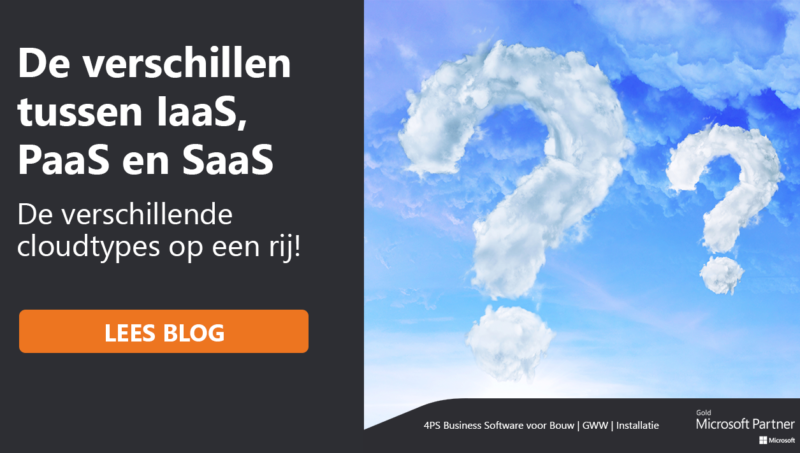 Klaar voor de toekomst met een ERP in de cloud voor de GWW/Infra