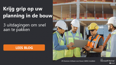 Krijg grip op uw planning in de bouw!