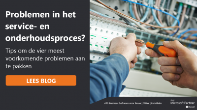 Grip op het service- en onderhoudsproces