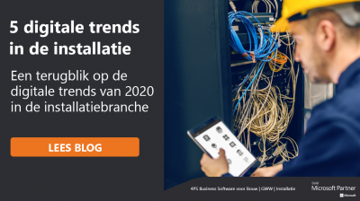 Digitale trends en ontwikkelingen installatiebranche 2020