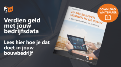 Datagedreven werken in de bouwnijverheid