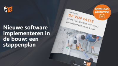 Nieuwe software in 5 fases
