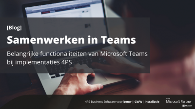 Blog: Samenwerken in Microsoft Teams