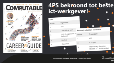 4PS uitgeroepen tot beste ict-werkgever