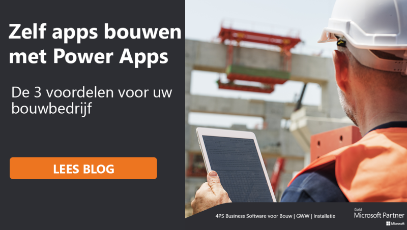 Apps ontwikkelen met Microsoft Power Apps