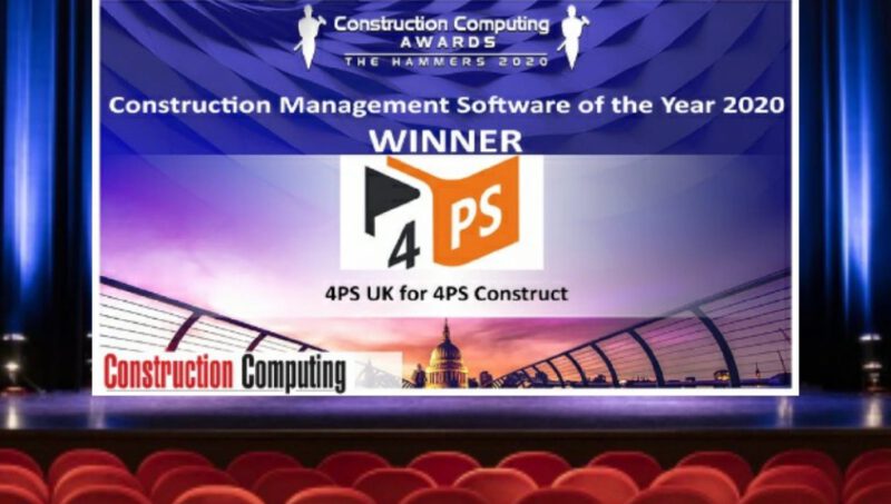 4PS UK wint Construction Award